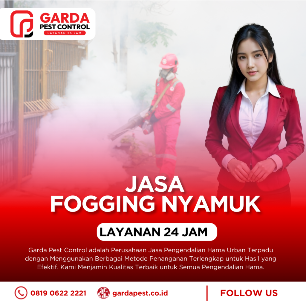 Jasa Fogging Nyamuk Bersertifikat & Menggunakan Obat Standar Kemenkes
