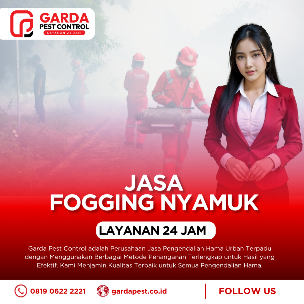 Jasa Fogging Nyamuk Bersertifikat & Menggunakan Obat Standar Kemenkes
