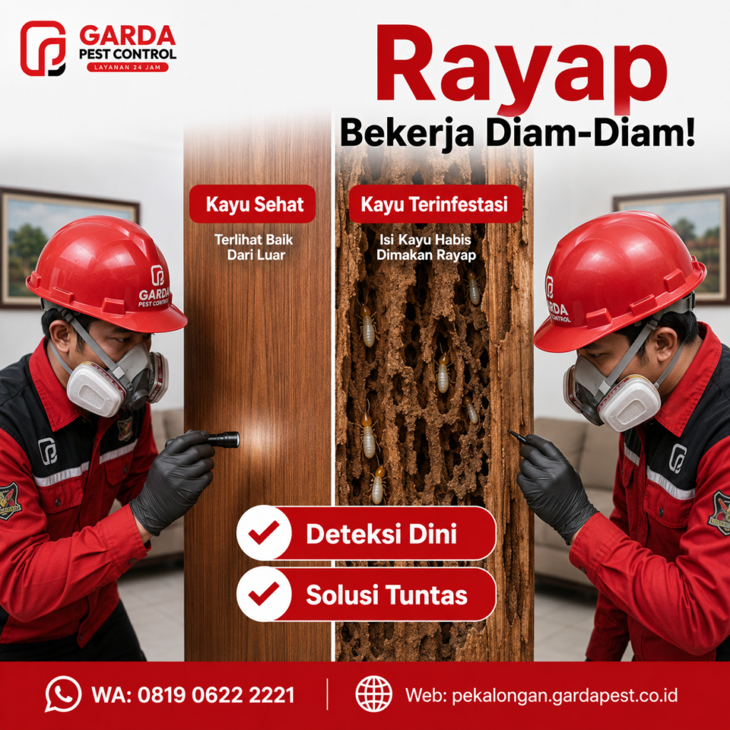Harga Jasa Anti Rayap Pekalongan Biaya Rincian Terbaru