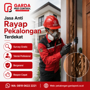 Jasa Basmi Rayap Pekalongan Bergaransi Resmi & Aman