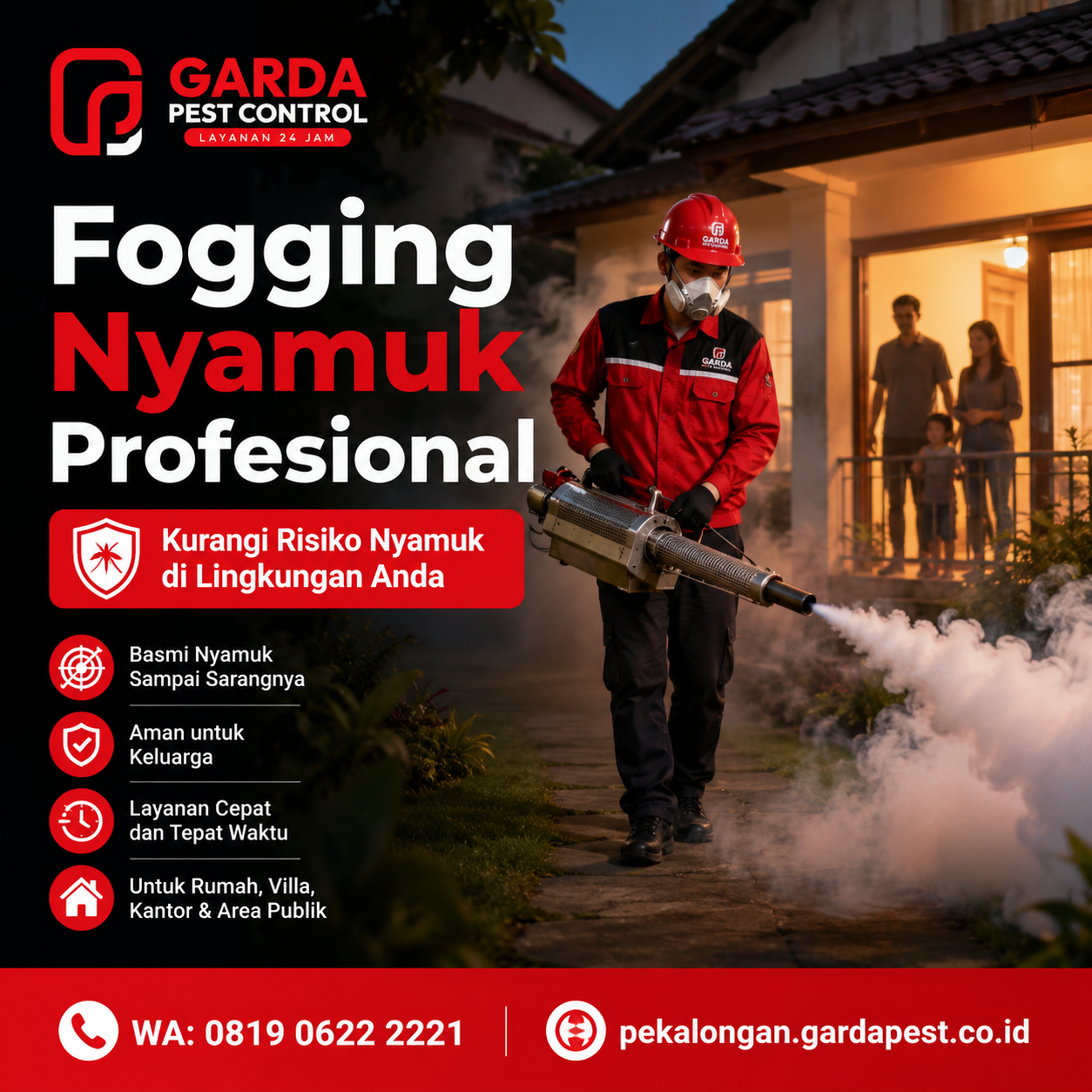 Jasa Pest Control Pekalongan Profesional: Solusi Tuntas Pengusir Hama