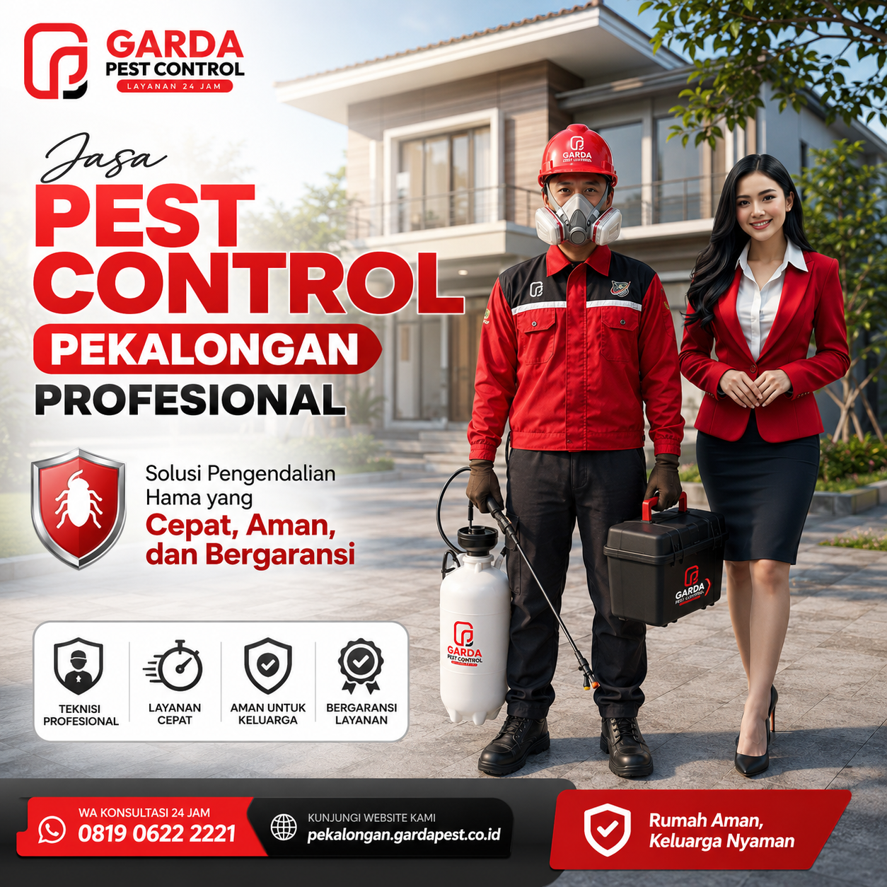 Jasa Pest Control di Pekalongan – Solusi Tuntas Hama Rumah & Bisnis
