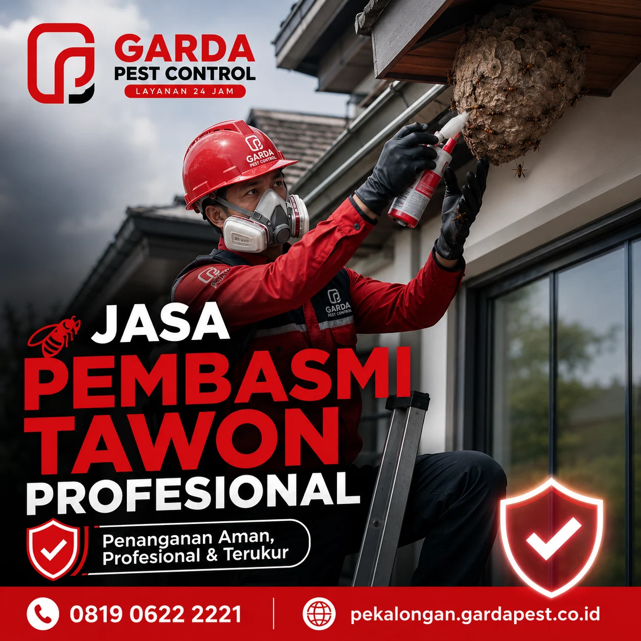 Cara Mencegah Tawon Bersarang Kembali di Atap Rumah - Tips Aman