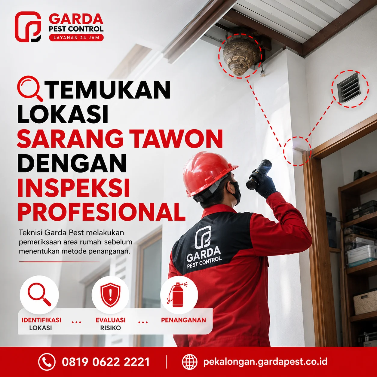 Jasa Pembasmi Tawon di Pekalongan Solusi Aman & Profesional