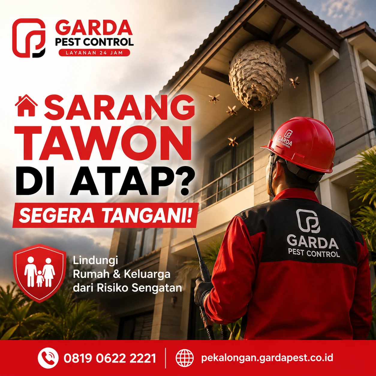 Estimasi Biaya Evakuasi Sarang Tawon Pekalongan dan Tips Penanganan Tuntas